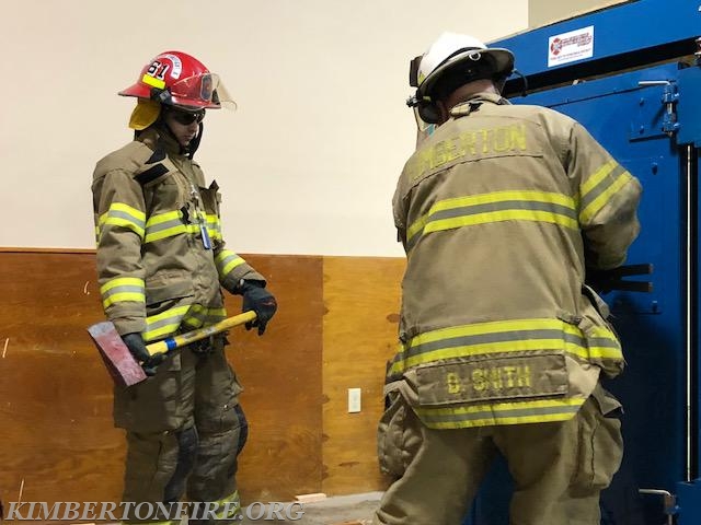 WEEKLY DRILL - FORCIBLE ENTRY PRACTICE - Kimberton Fire Company