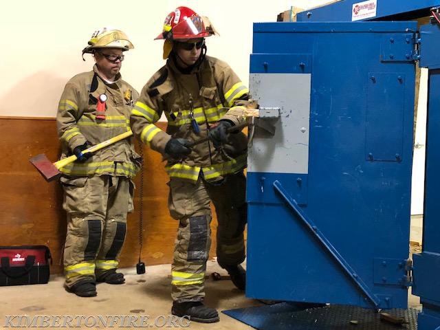 WEEKLY DRILL - FORCIBLE ENTRY PRACTICE - Kimberton Fire Company