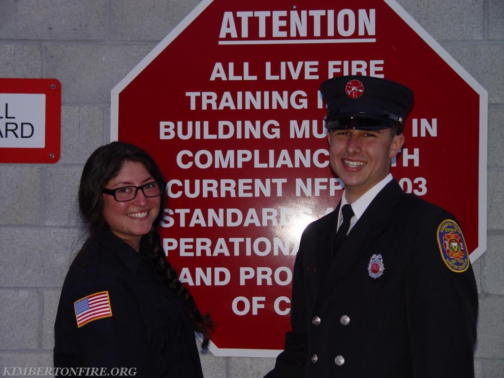 ANOTHER FIREFIGHTER GRADUATES FROM FIRE ACADEMY - Kimberton Fire Company
