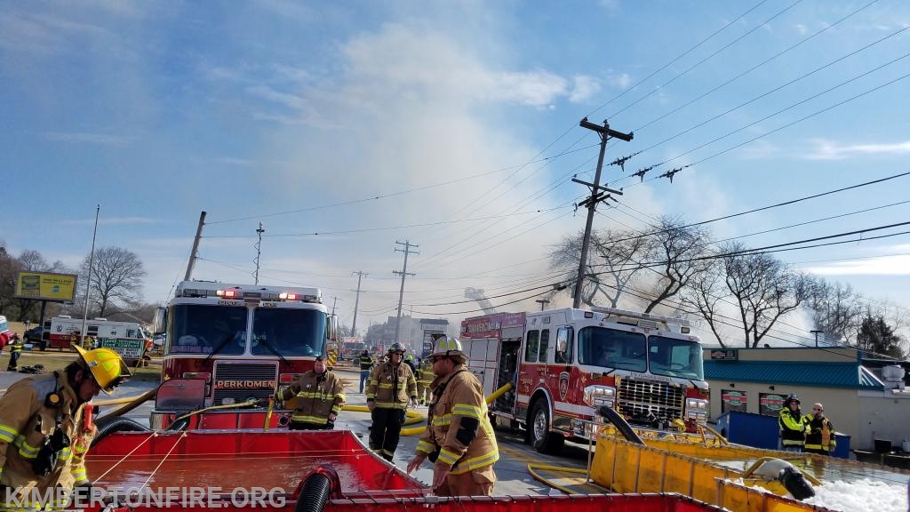 Firefighters battle blaze at Ski shop in Lower Providence Twp ...