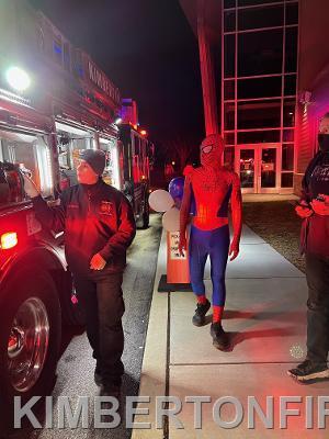 Even Spiderman checks out Tower 61