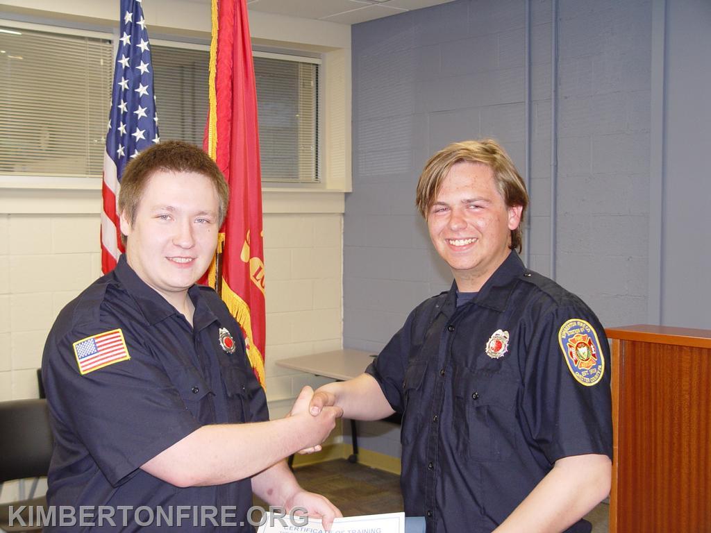 Kimberton Fire graduates another firefighter from the Fire Academy ...